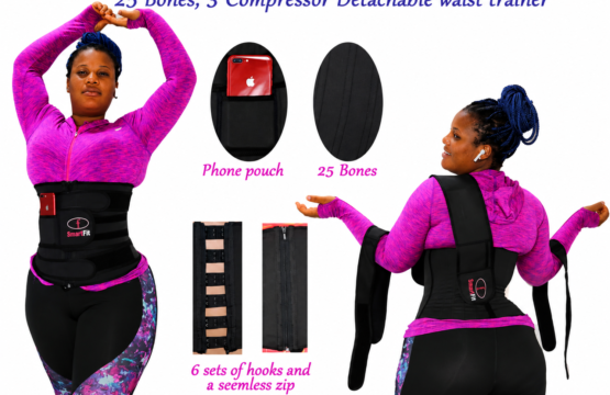 F-SmartFit Waist Trainer 3Compressor Detachable