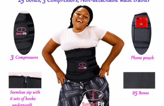 F-SmartFit Waist Trainer 25Steel Bone 3Compressor Non_Detachable